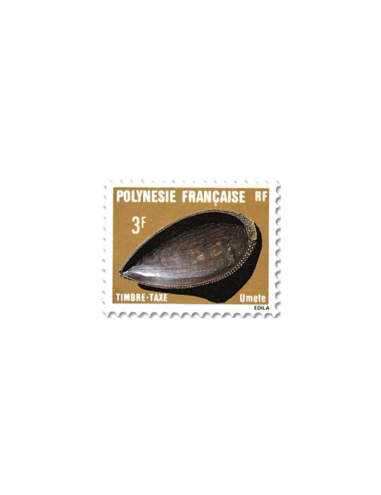 n° 4/7 -Timbre Polynésie Taxe