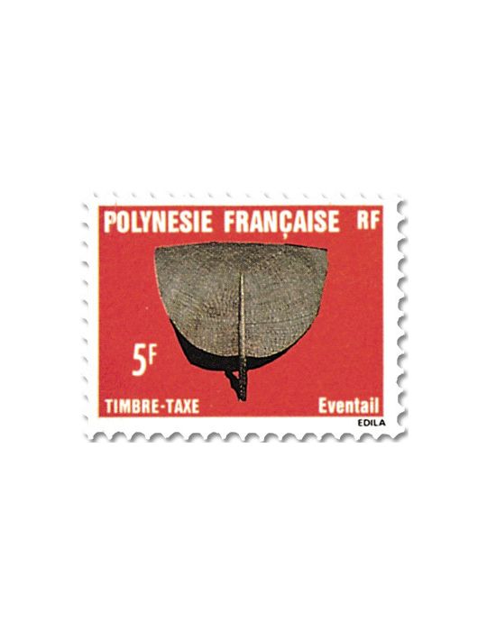 n° 4/7 -Timbre Polynésie Taxe