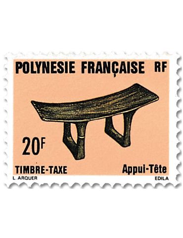 n° 8/9 -  Timbre Polynésie Taxe 2