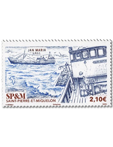 n° 1352 - Timbre Saint-Pierre et Miquelon Poste