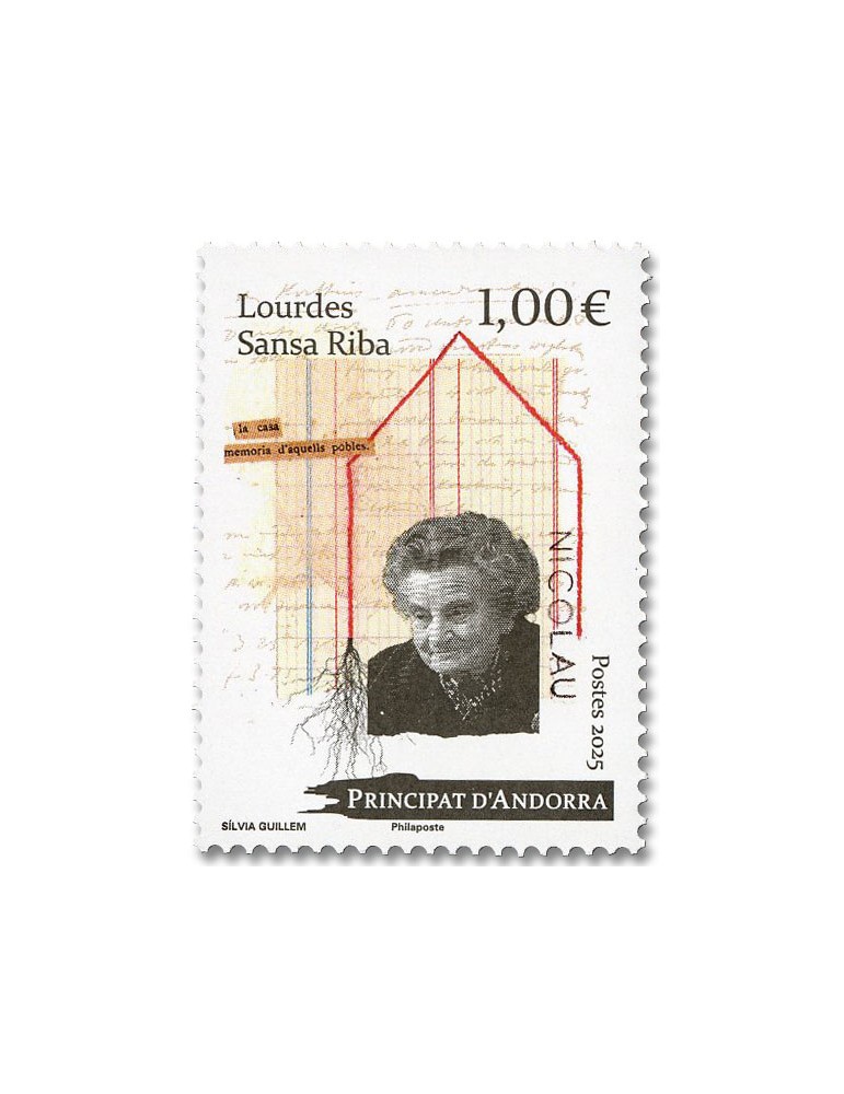 n° 923 - Timbre ANDORRE Poste