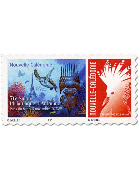 n° 1454/1455 - Timbre Nelle Calédonie Poste