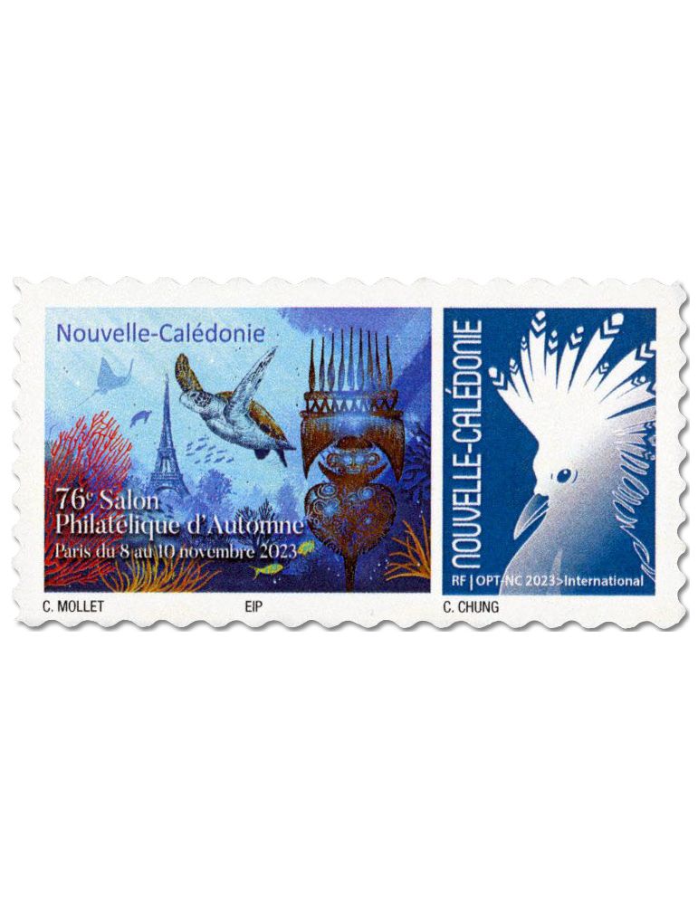 n° 1454/1455 - Timbre Nelle Calédonie Poste
