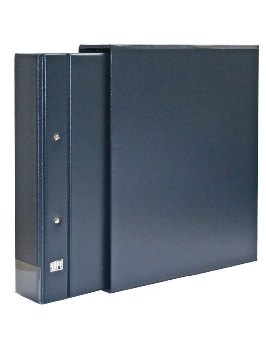 Album CLASSIC COMPACT A4 : Reliure et étui (Bleu)- SAFE®
