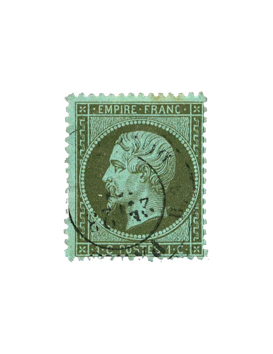 n° 19/24 obl. (Qualité : B) - Napoléon III (Empire non lauré)