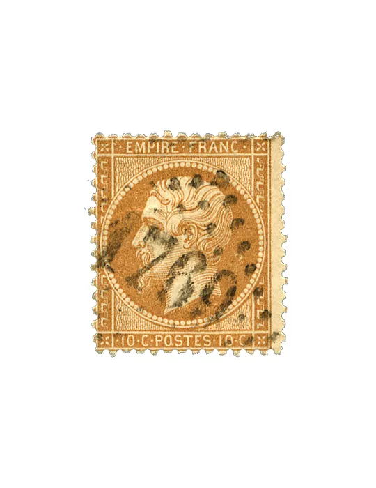 n° 19/24 obl. (Qualité : B) - Napoléon III (Empire non lauré)