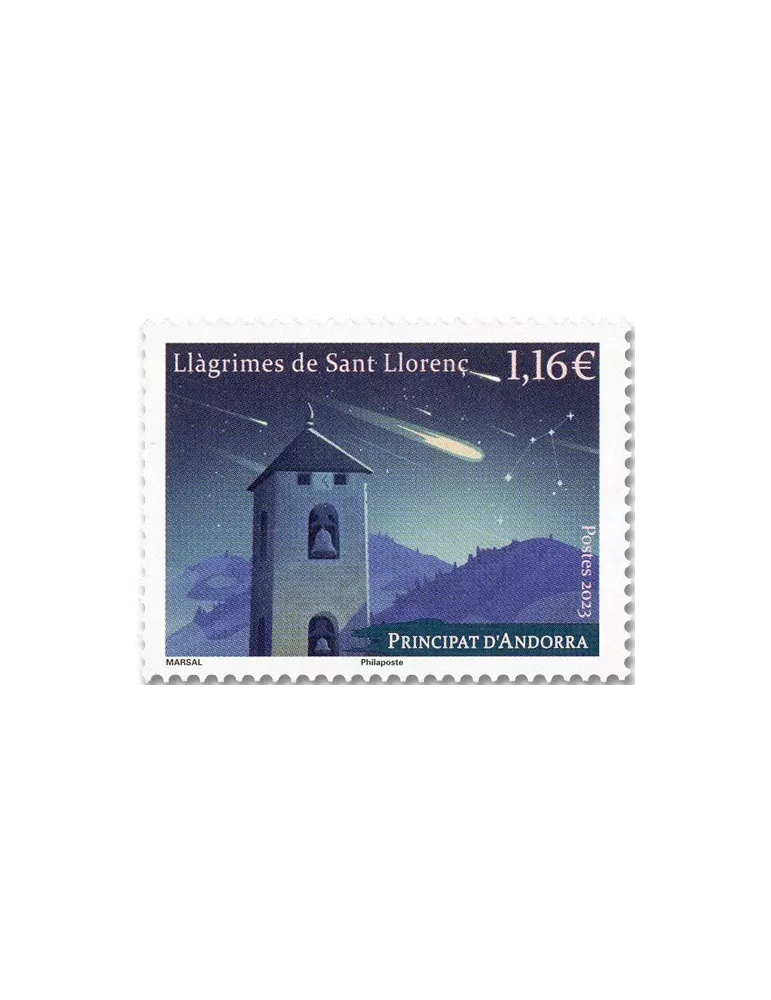 n° 895 - Timbre ANDORRE Poste