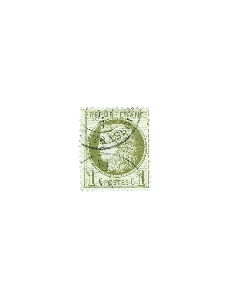 n° 50/60A obl. (Qualité : B) - Type Cérès dentelé (IIIe République)