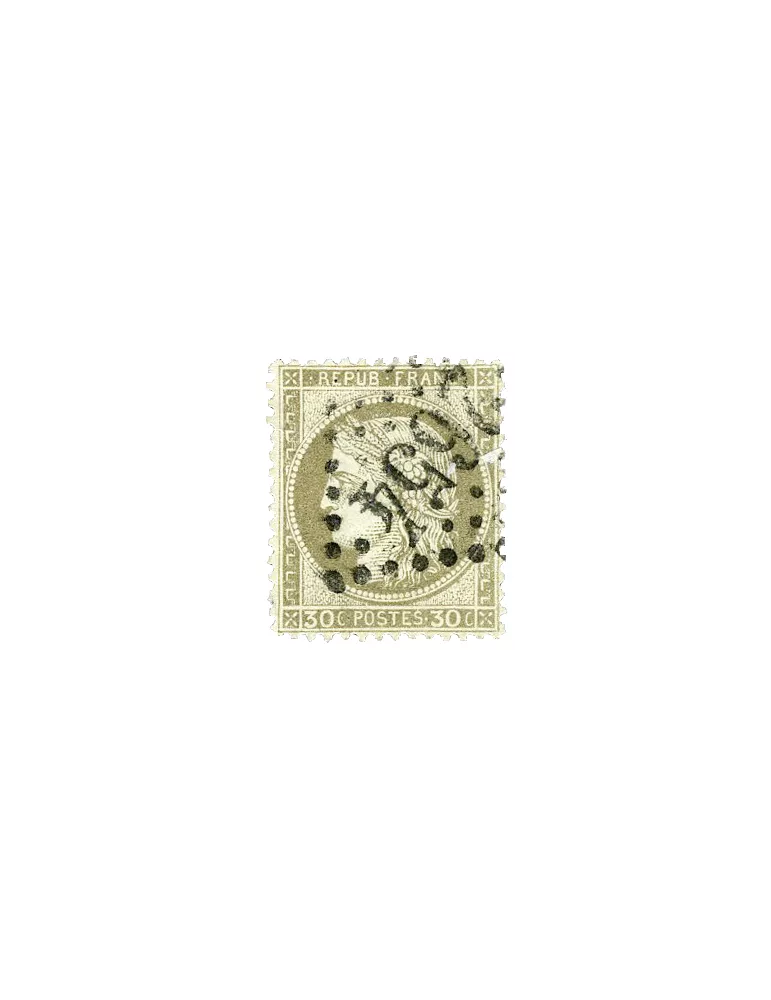 n° 50/60A obl. (Qualité : B) - Type Cérès dentelé (IIIe République)