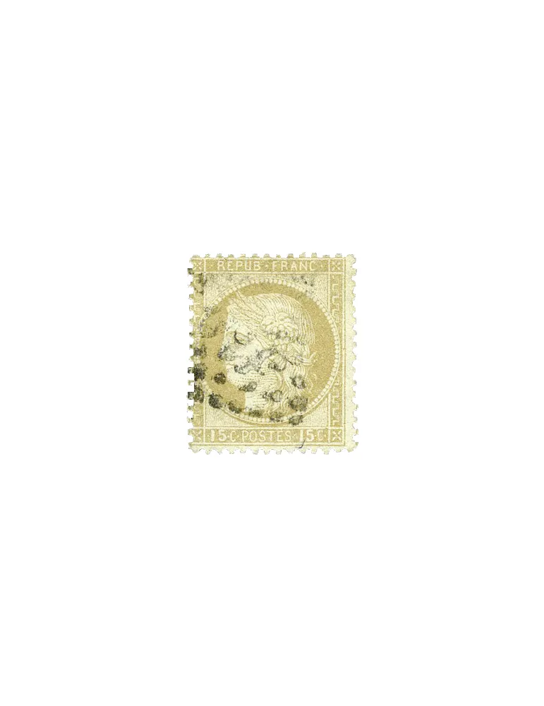 n° 50/60A obl. (Qualité : B) - Type Cérès dentelé (IIIe République)