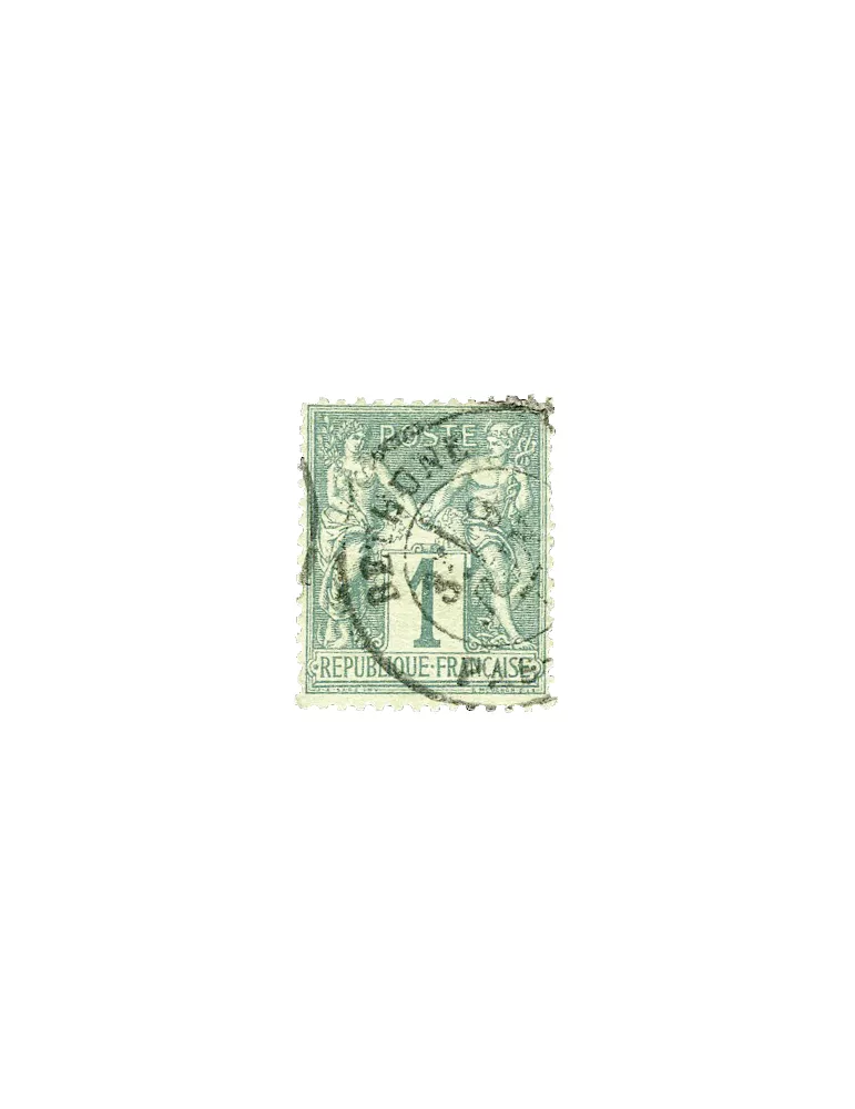 n° 61/72 obl. (Qualité : B) - Type Sage (Type I)