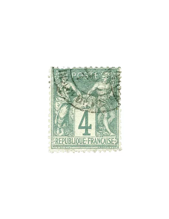 n° 61/72 obl. (Qualité : B) - Type Sage (Type I)