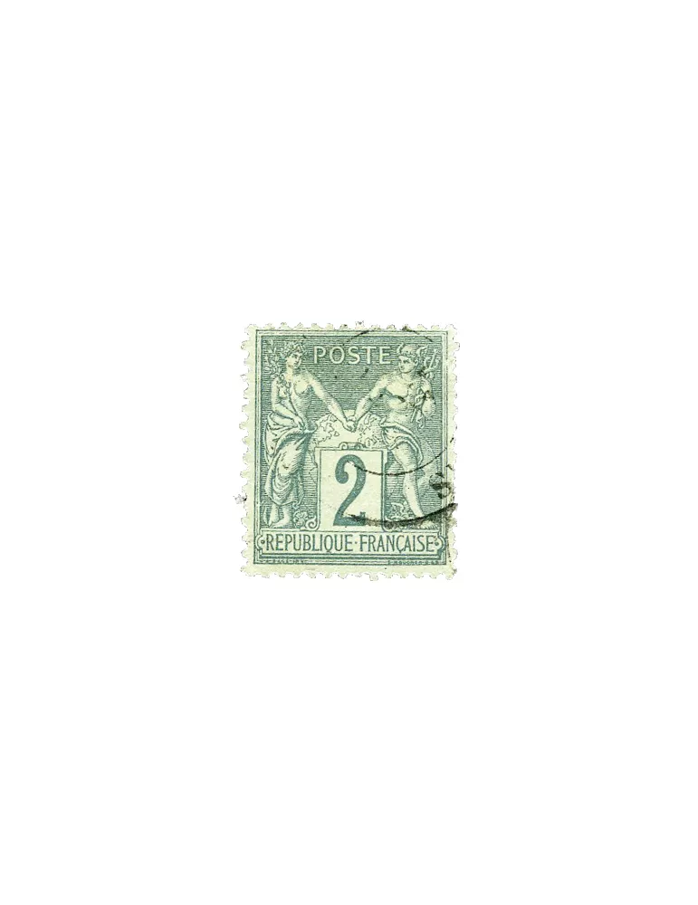 n° 74/82 obl. (Qualité : B) - Type Sage (Type II)