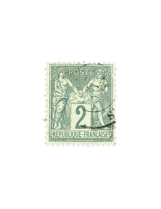 n° 74/82 obl. (Qualité : B) - Type Sage (Type II)