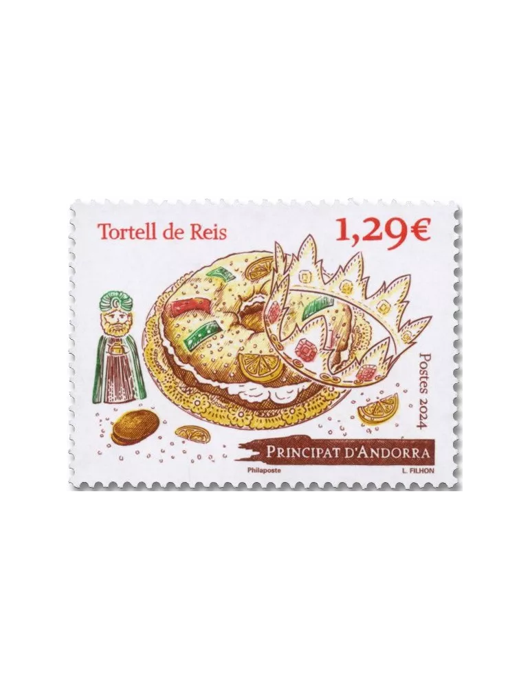 n° 919 - Timbre ANDORRE Poste