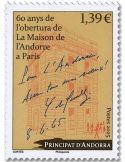 n° 931 - Timbre ANDORRE Poste