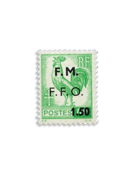n° 1/3 - Timbre FRANCE Liberation