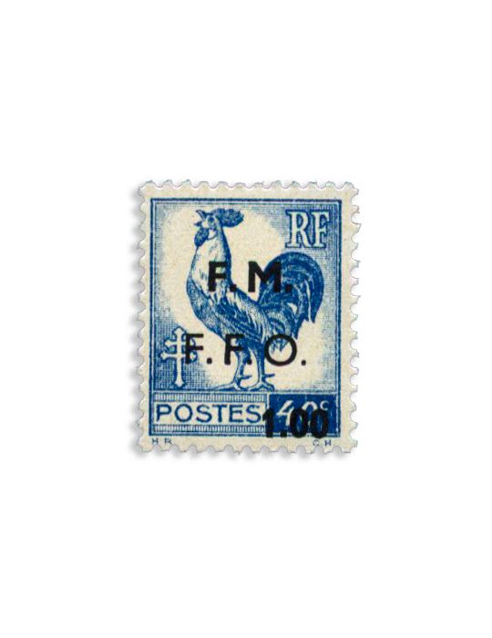 n° 1/3 - Timbre FRANCE Liberation