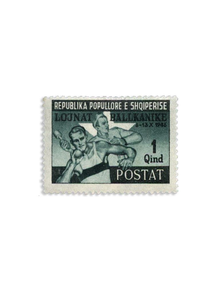 n° 347/353/ - Timbre ALBANIE Poste