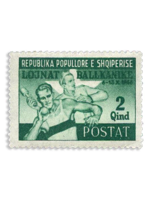 n° 347/353/ - Timbre ALBANIE Poste