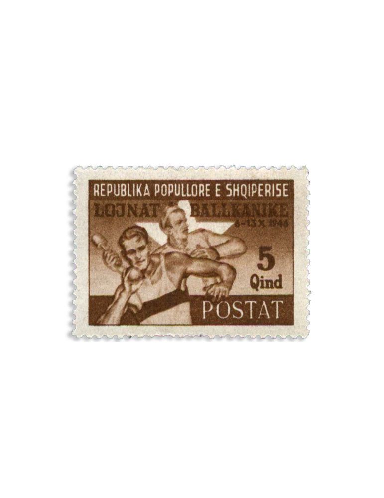 n° 347/353/ - Timbre ALBANIE Poste