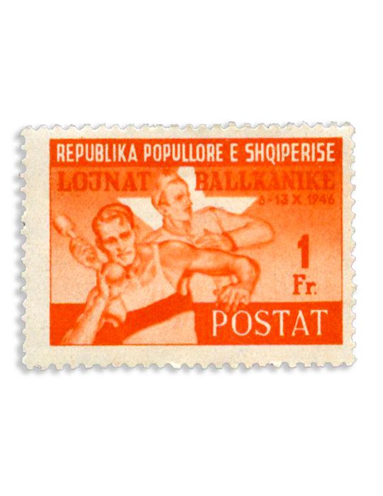 n° 347/353/ - Timbre ALBANIE Poste