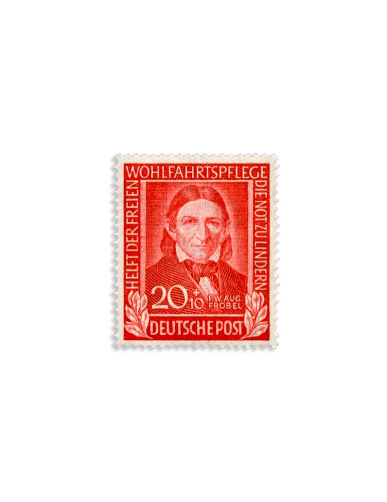 n° 3/6 - Timbre ALLEMAGNE FEDERALE Poste