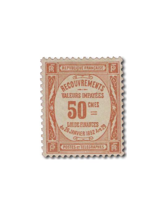 n° 47 - Timbre FRANCE Taxe