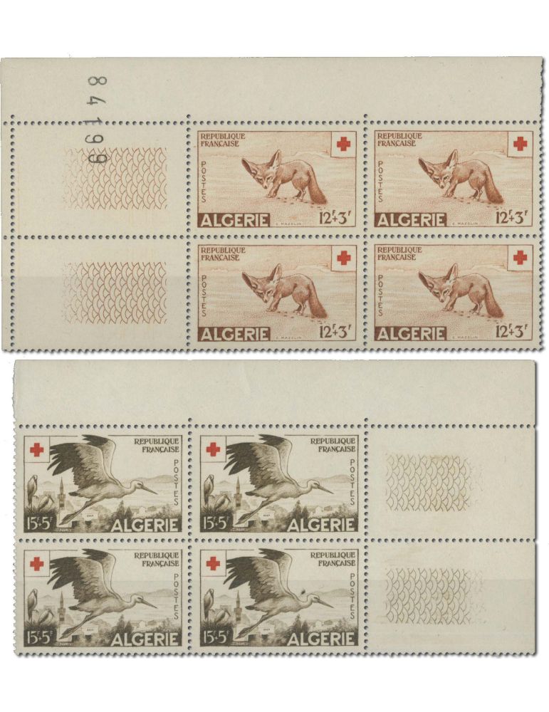 n° 343/344 - Timbre ALGERIE Poste