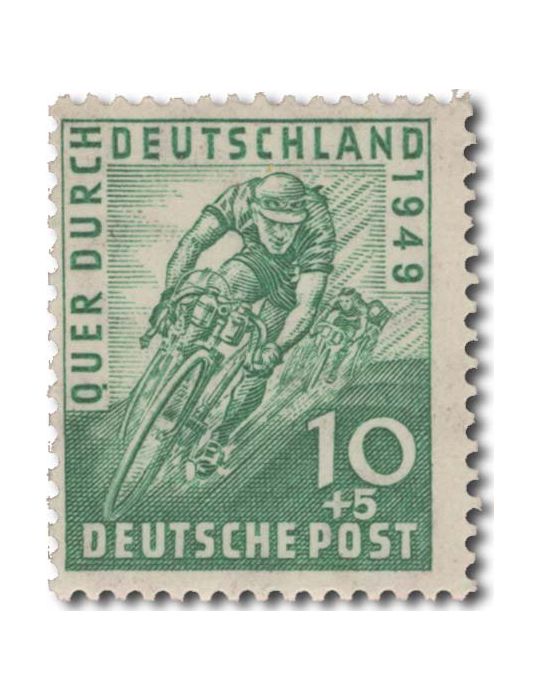 n° 74/75 - Timbre ALLEMAGNE BIZONE Poste