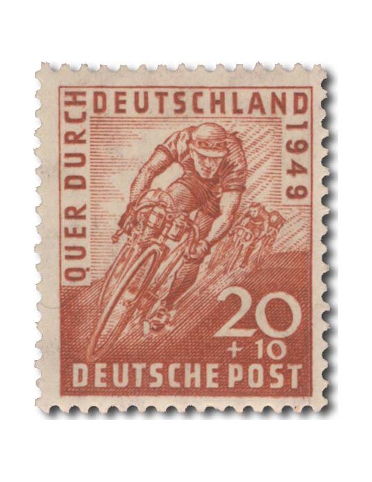 n° 74/75 - Timbre ALLEMAGNE BIZONE Poste