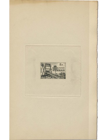 n° 47  - Timbre FEZZAN Poste