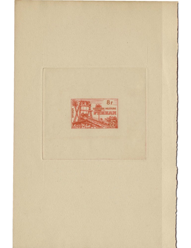 n° 47 - Timbre FEZZAN Poste