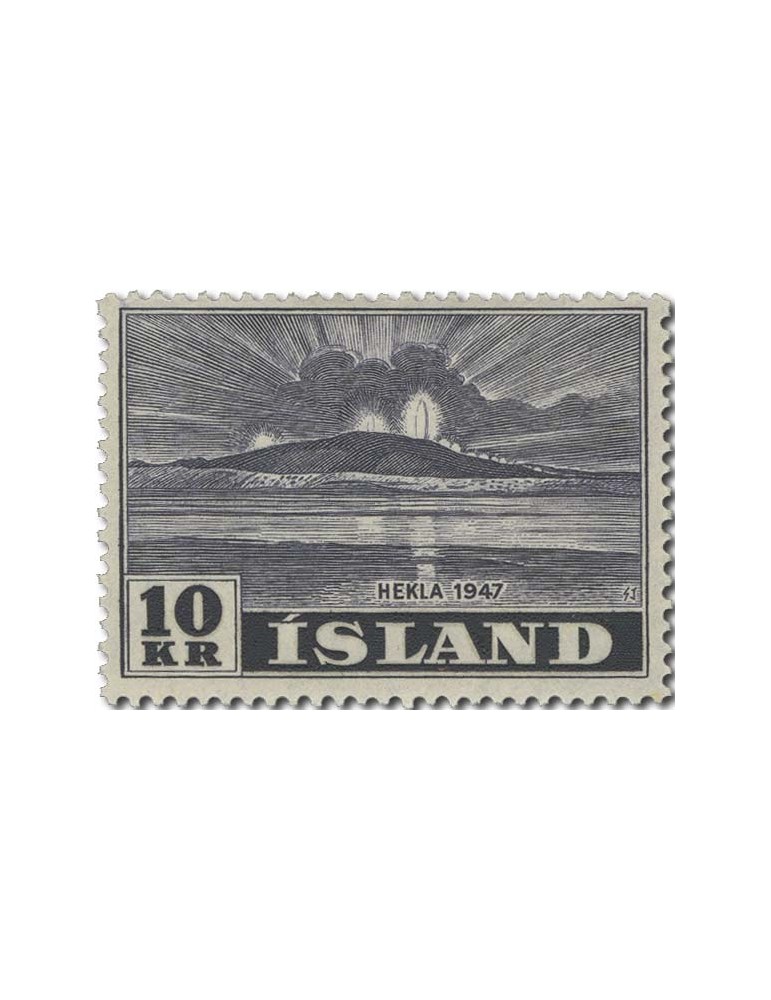 n° 208/214* - Timbre ISLANDE Poste