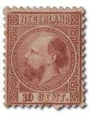 n° 8* - Timbre PAYS-BAS Poste