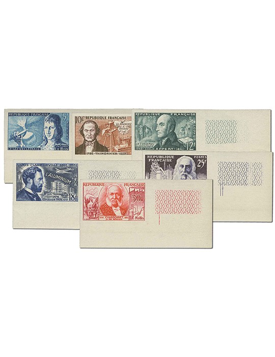 n° 1012/1017** ND  - Timbre FRANCE Poste