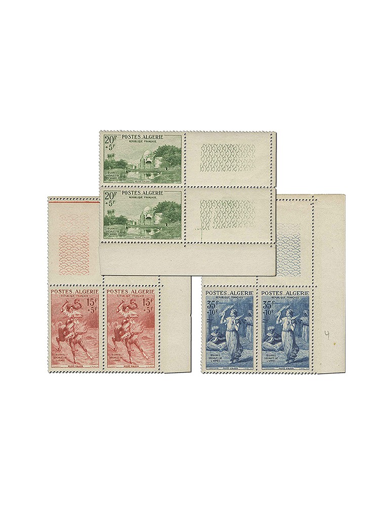 n° 346/348** - Timbre ALGERIE Poste