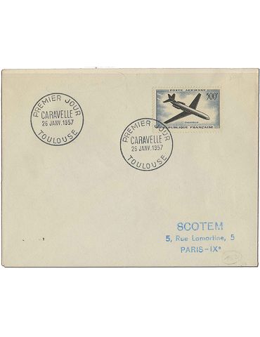 n° 36 obl. - Timbre FRANCE Poste Aerienne