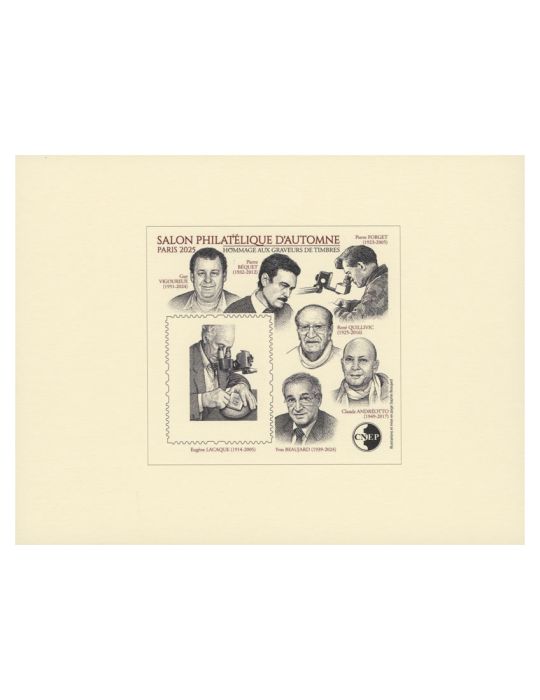 n° 101b - Timbre France CNEP (Epreuve de luxe)