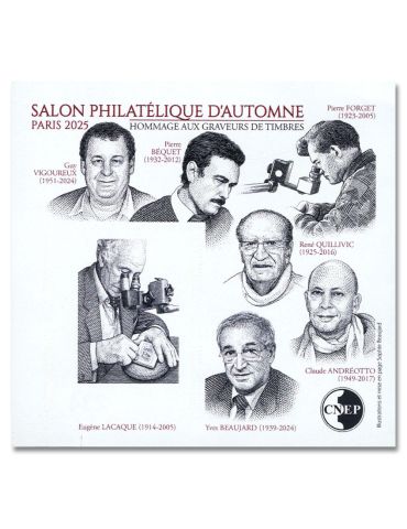 n° 101-101a-101b - Timbre France CNEP 2