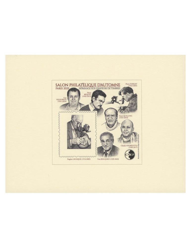n° 101-101a-101b - Timbre France CNEP