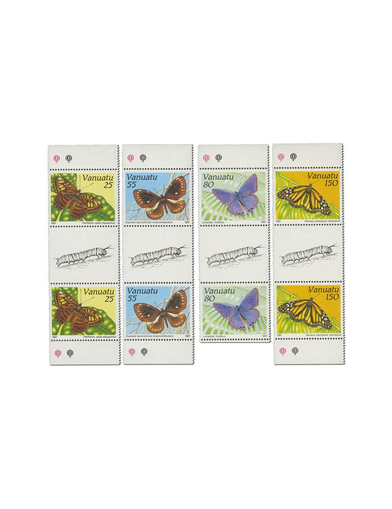 n° 856/859** - Timbre VANUATU Poste