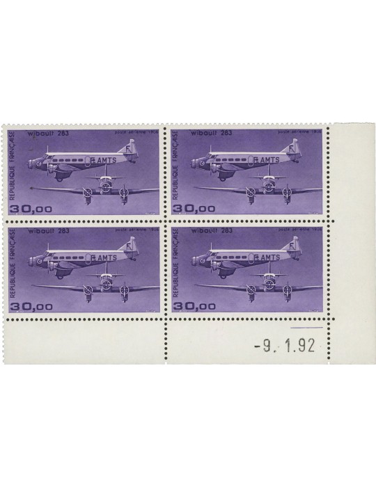 n° 57B/59B** - Timbre FRANCE Poste Aerienne