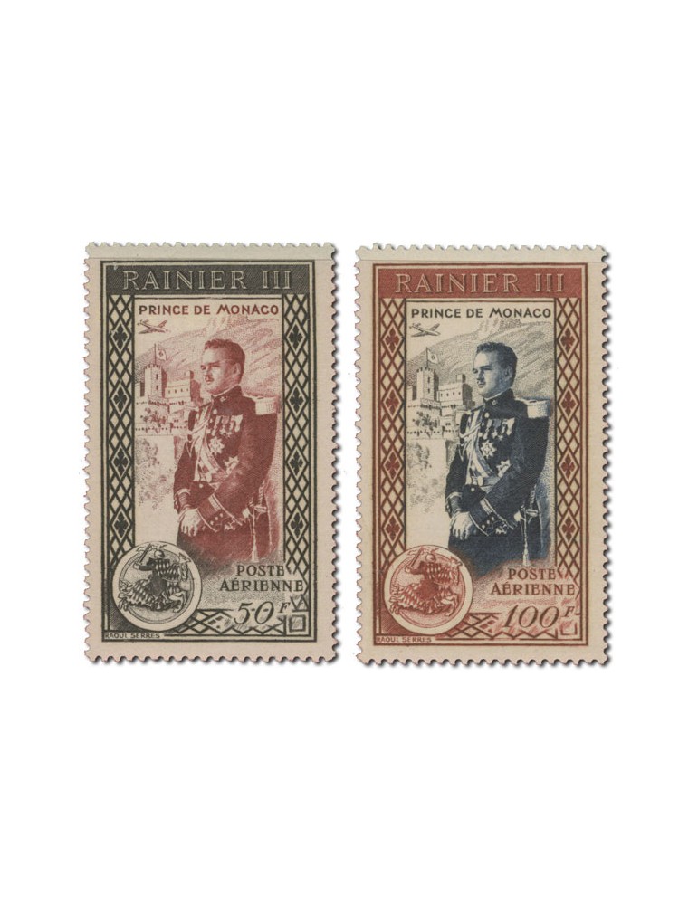 n° 49/50* - Timbre MONACO Poste Aerienne