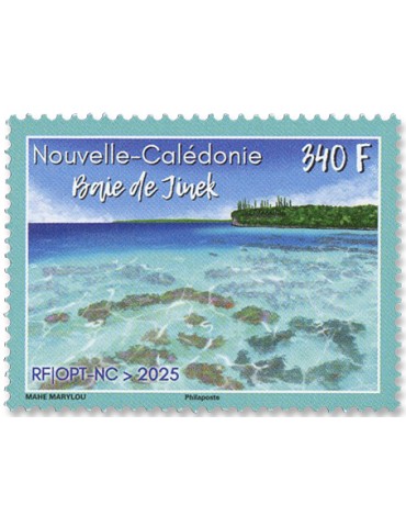 n° 1485 - Timbre Nelle Calédonie Poste (BAIE DE JINEK - 13 25 006)