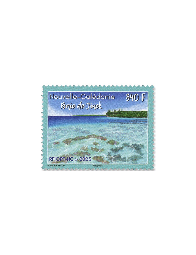 n° 1485 - Timbre Nelle Calédonie Poste (BAIE DE JINEK - 13 25 006)