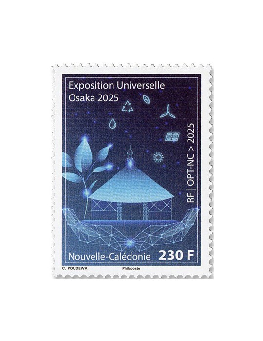 n° 1490 - Timbre Nelle Calédonie Poste (OSAKA 2025 - 13 25 012)