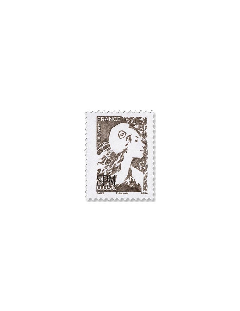 n° 1371 - Timbre Saint-Pierre et Miquelon Poste (Marianne de l'Avenir / 0,05 €)