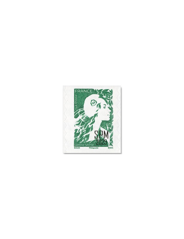 n° C1367 - Timbre Saint-Pierre et Miquelon Poste (Marianne de Balez)