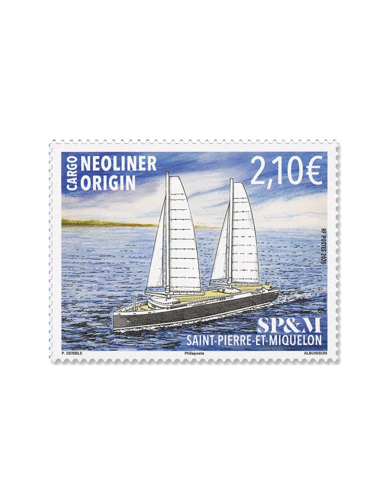 n° F1359 - Timbre Saint-Pierre et Miquelon Poste (BLOC CARGO NEOLINE - 12 25 111)
